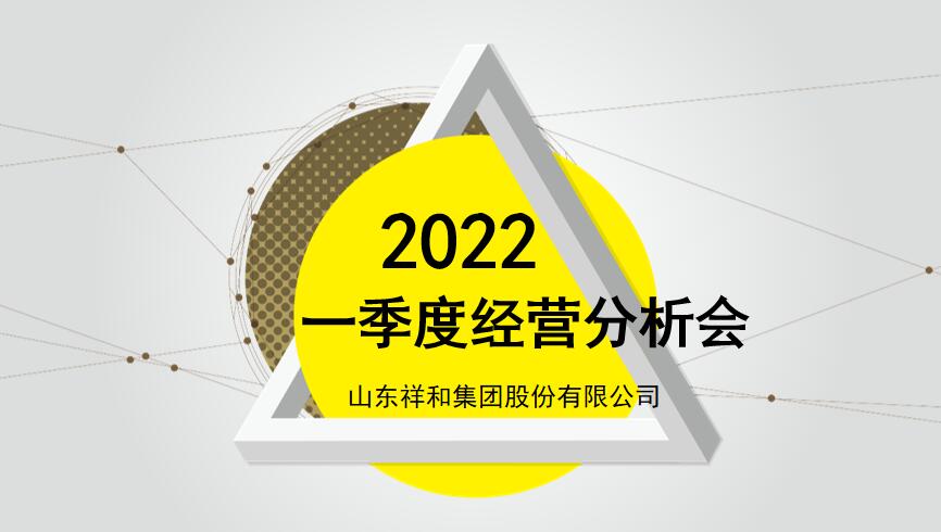 山东祥和集团组织召开2022年一季度经营分析会